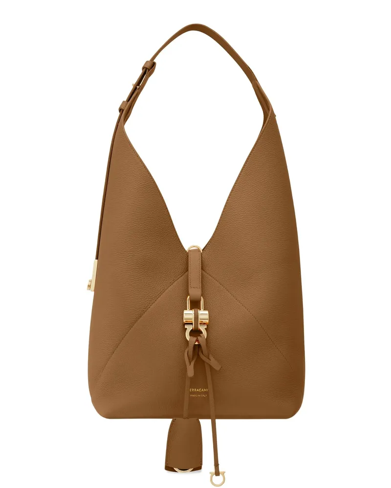 Ferragamo ICH'm Ich werde es nicht tun Brown