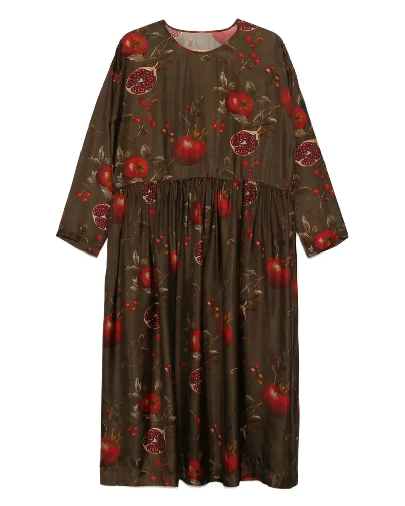 Uma Wang gedrucktes Kleid Uw067