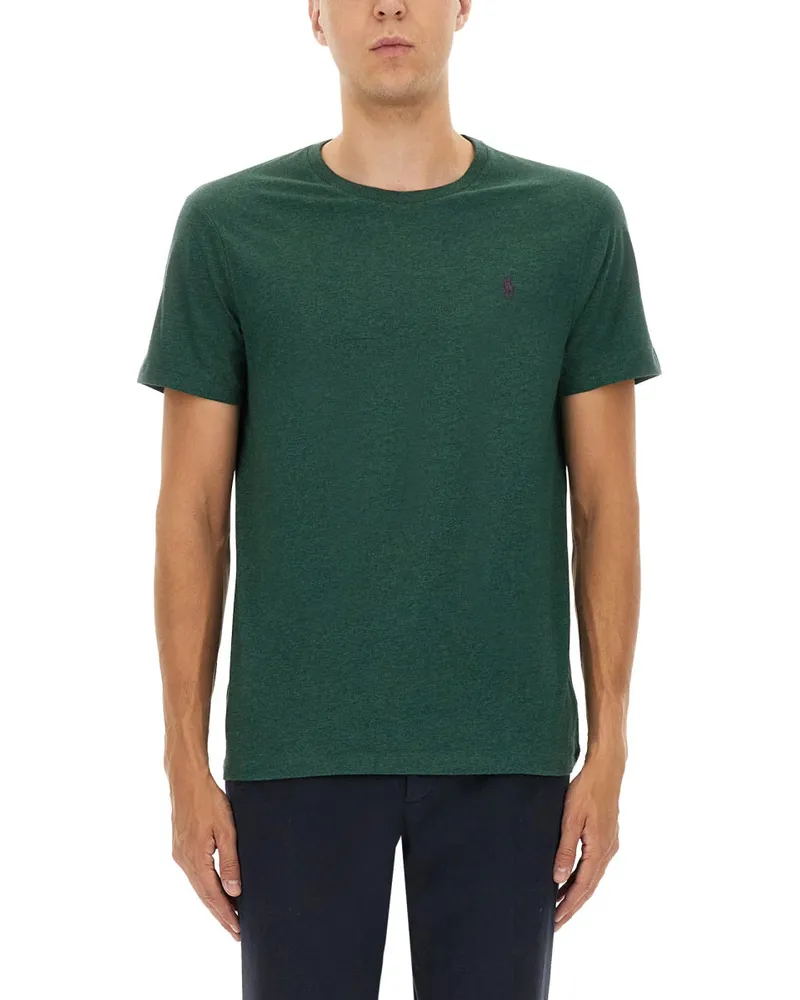 Ralph Lauren Baumwoll -T -Shirt Green