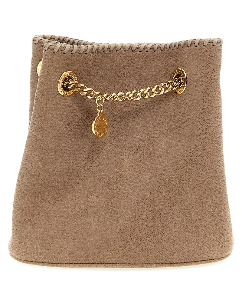 Stella McCartney Falabella' Eimer -Tasche Beige