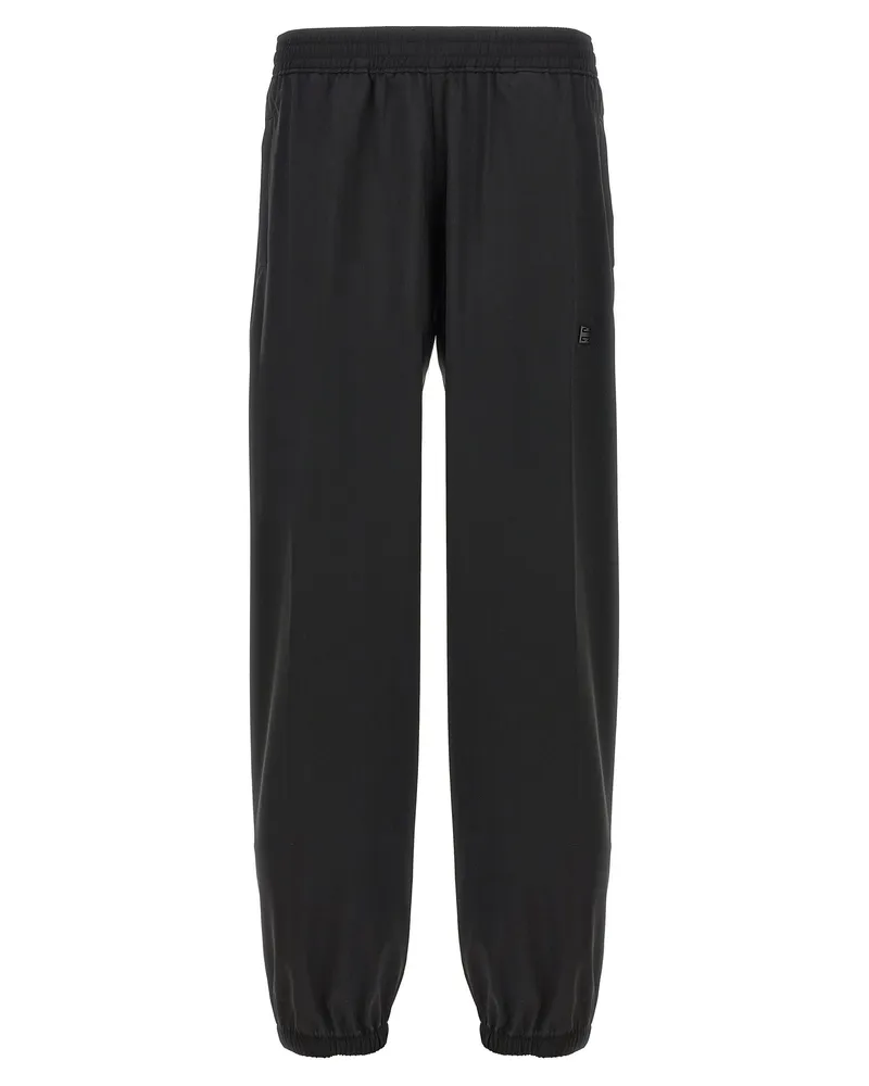 Givenchy Logo Placcetta Hosen Black