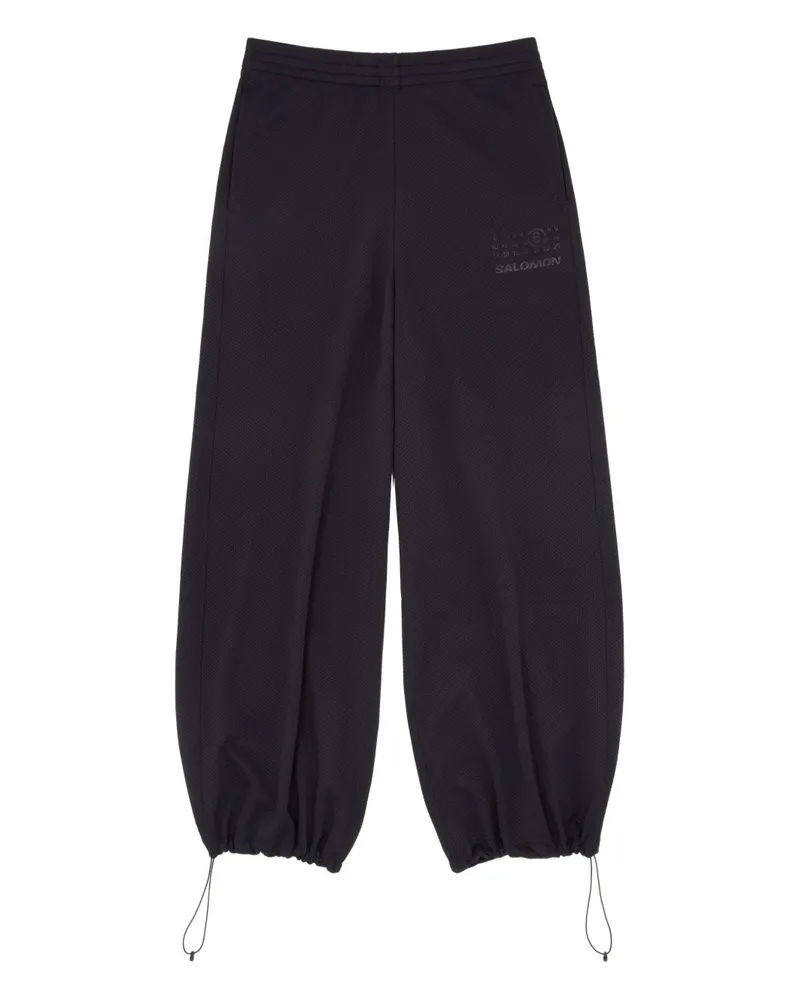 Maison Margiela Hose mit weitem Bein Black