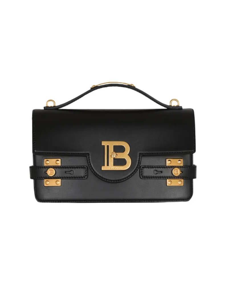 Balmain B Buzz 24 Beutel in glattem Leder 0pa