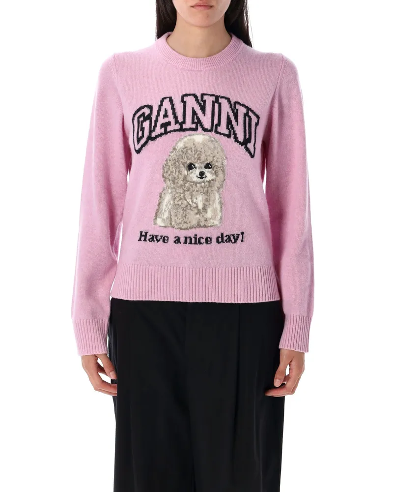 Ganni Pullover Chalk