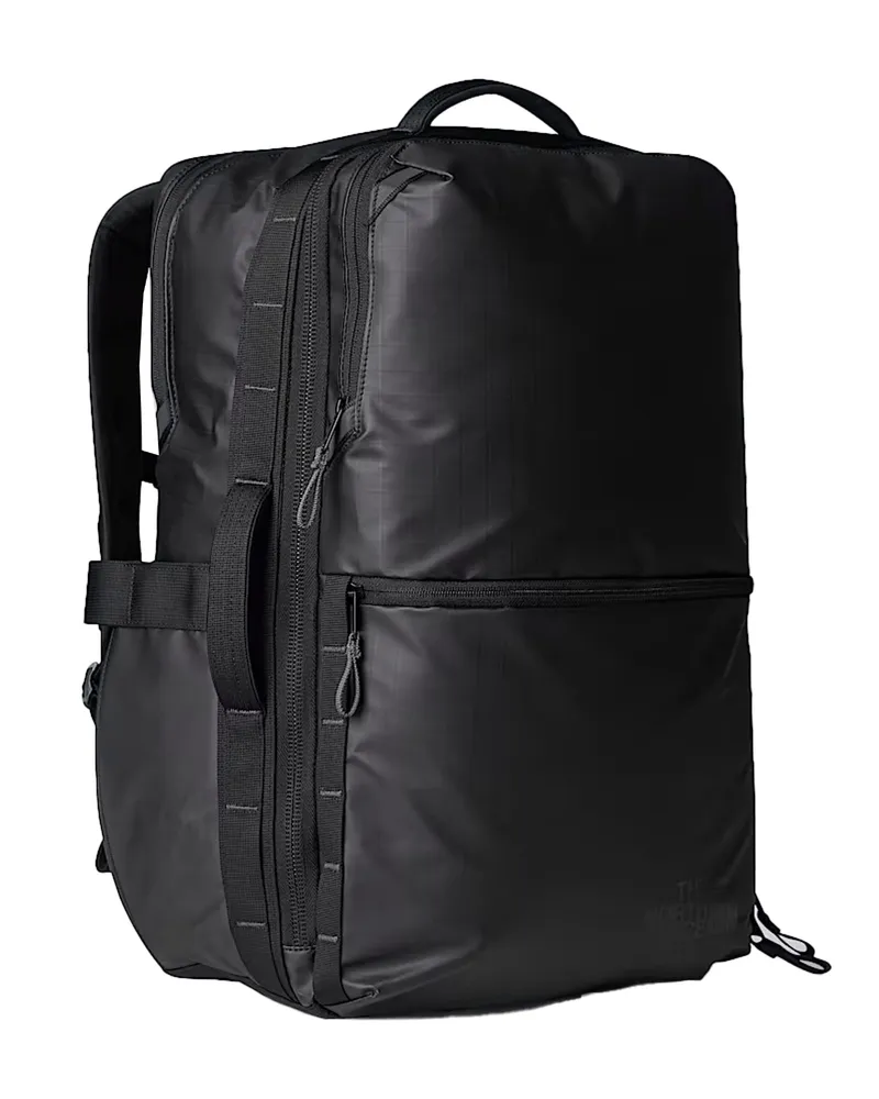 The North Face Das Nordflucht Zaino Basislager Voyager großer schwarzer Asphaltgrau Tnfblack
