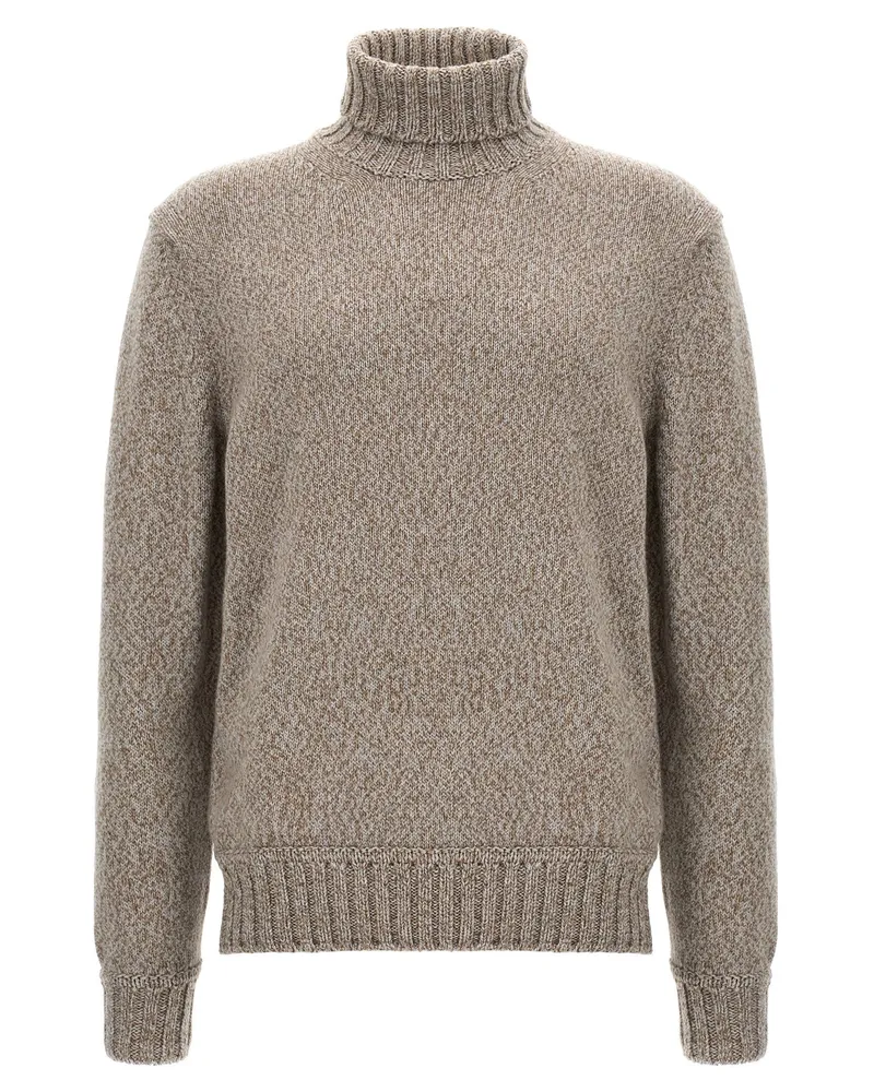 Ermenegildo Zegna Turtle Neck -Pullover Beige