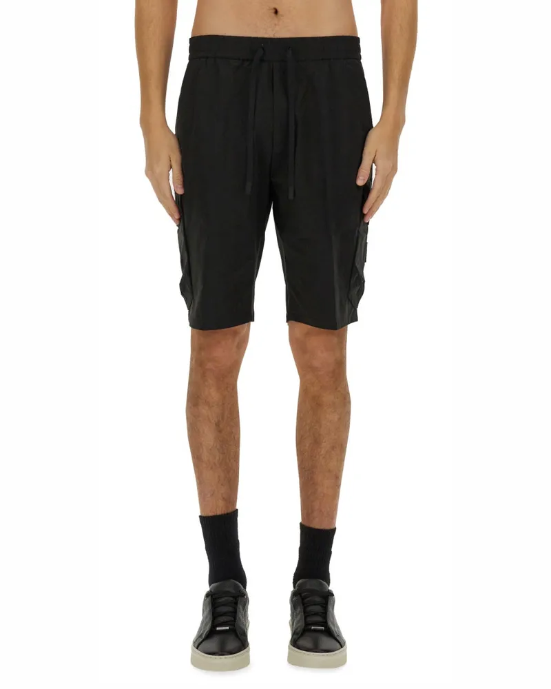 HUGO BOSS Cargo "Urbanex" Shorts Black
