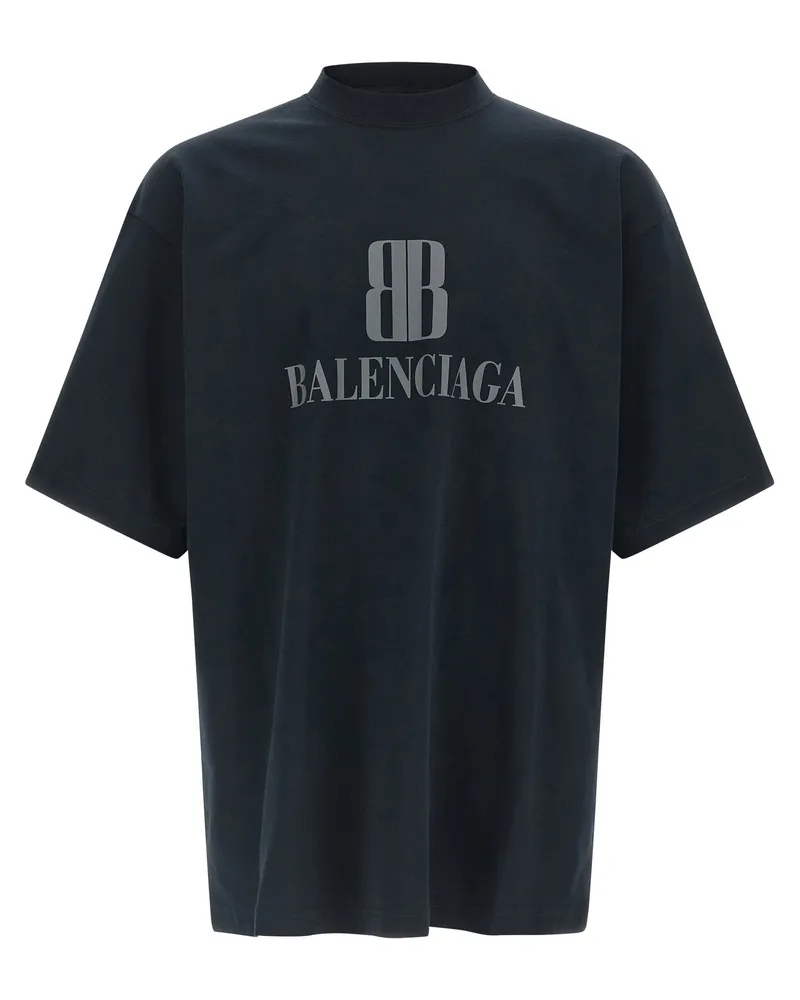 Balenciaga Nano Bb“ T-Shirt Black