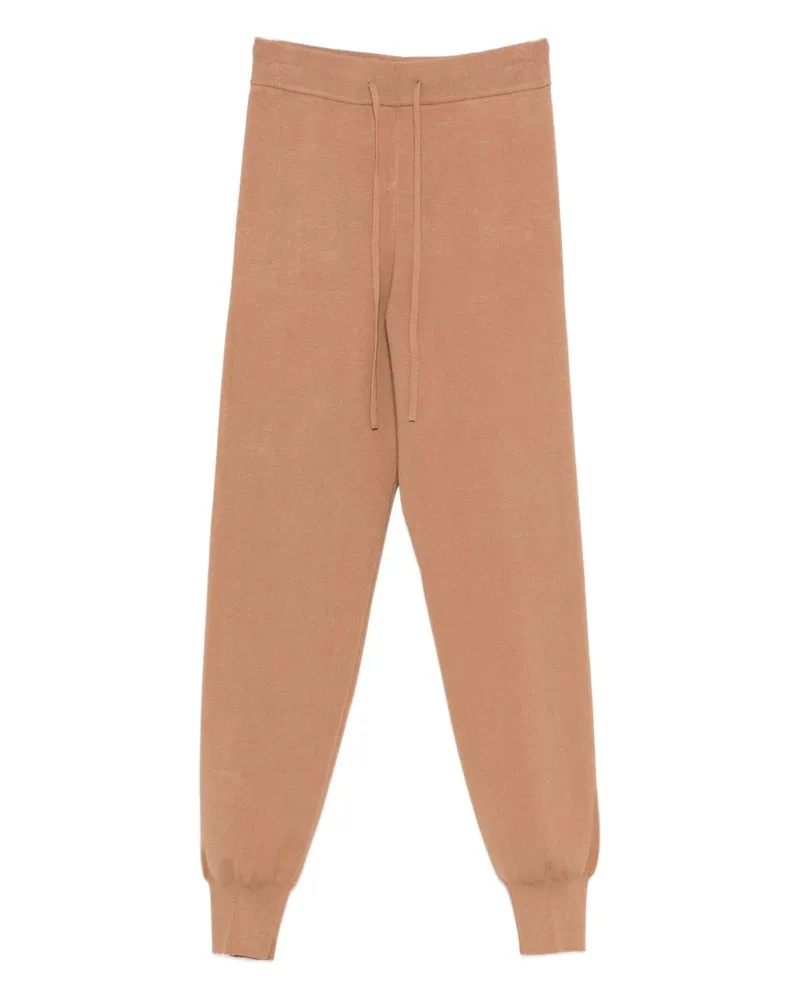 Twin-Set Doppelte Hose braun Brown