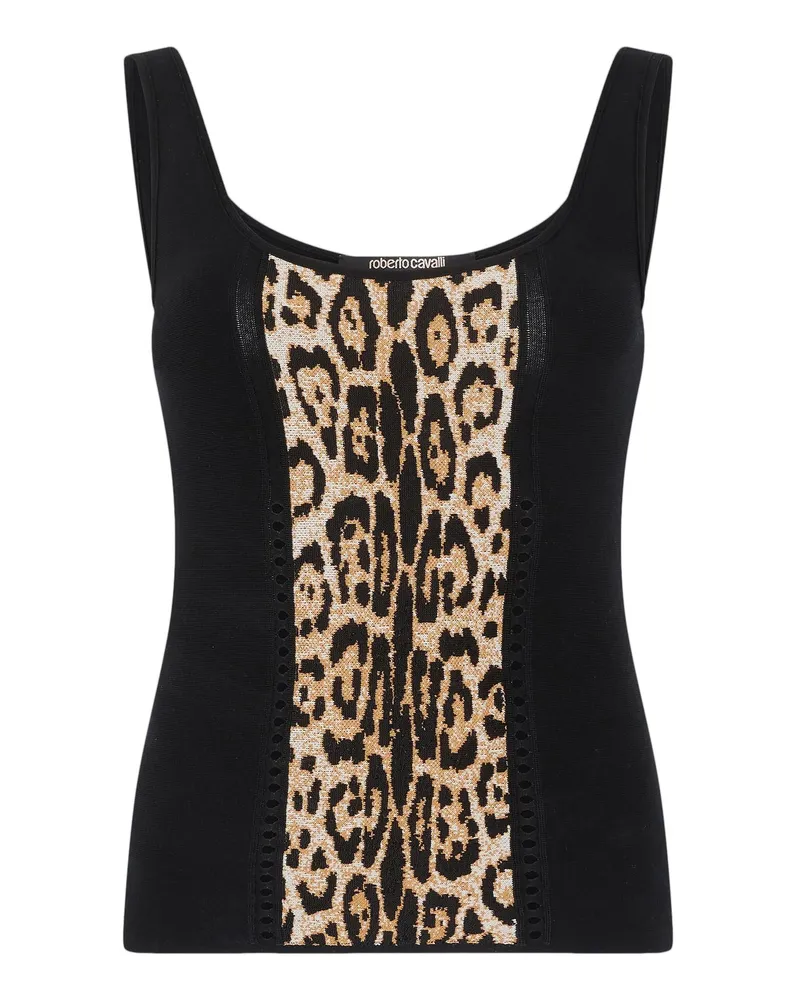 Roberto Cavalli Top Leopardo