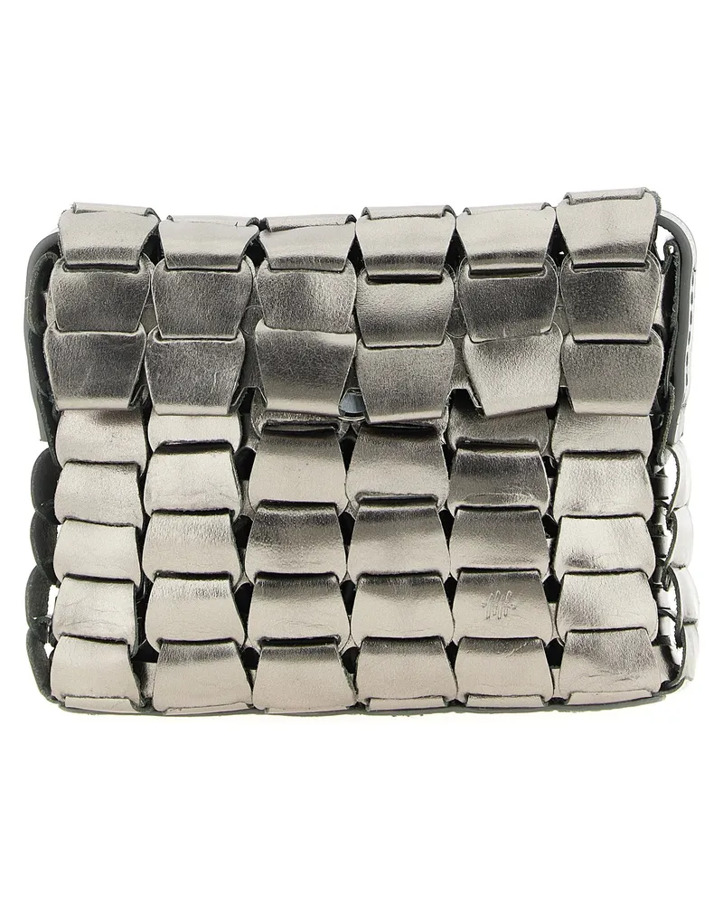 Dragon Diffusion Drachendiffusion 'Link' Crossbody -Tasche Silver