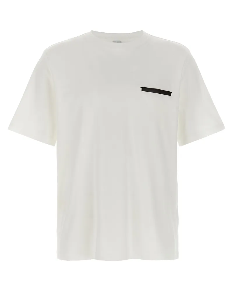 Berluti Leather Tab“ T-Shirt White