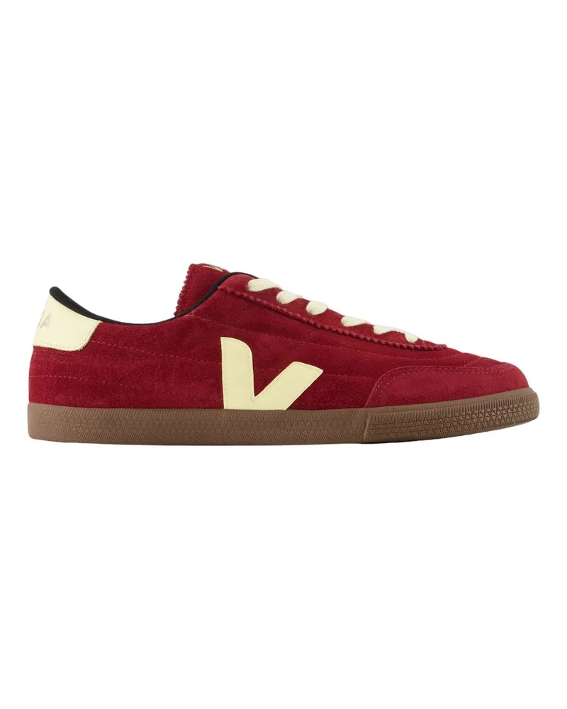 VEJA Panenka -Turnschuhe  Leder Burgund Burgundy
