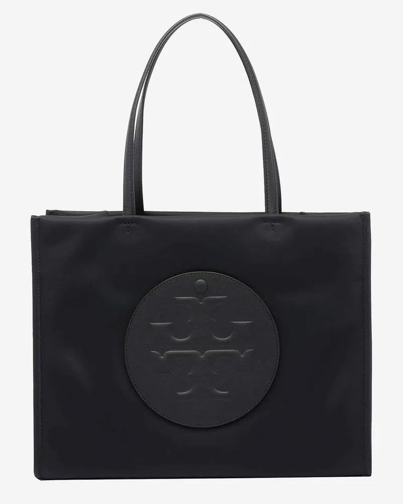 Tory Burch Kleine Ella-Einkaufstasche von Black