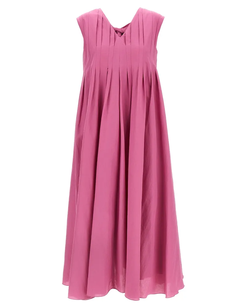 Max Mara Piega' Kleid Pink