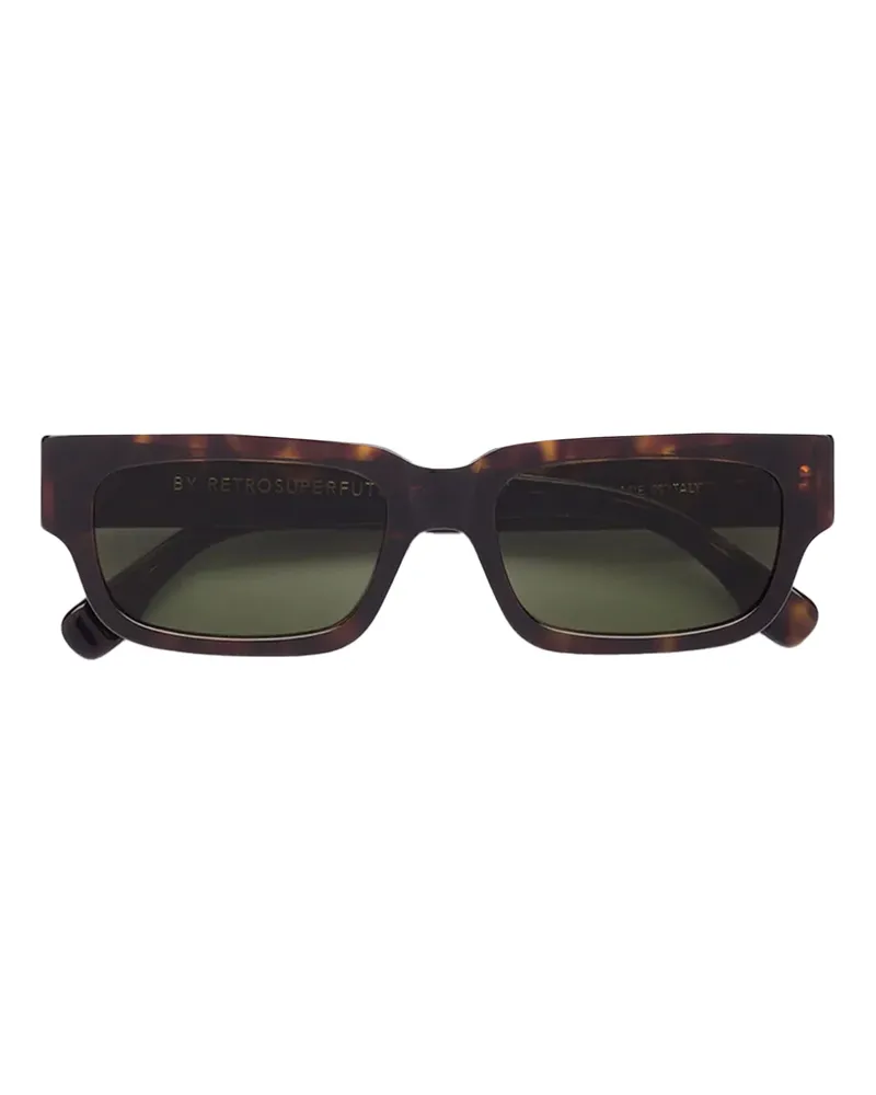 RETROSUPERFUTURE occhiali da Sole Roma 3627 Grün Havana
