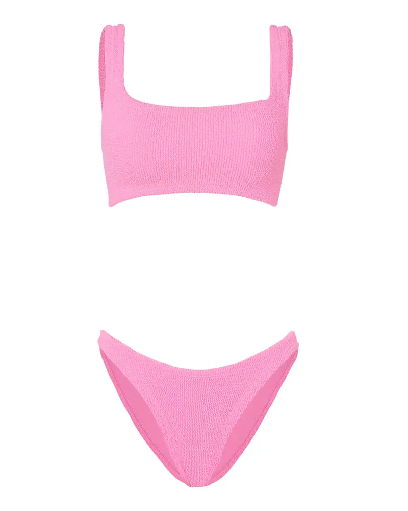 Hunza G xandra bikini schwarz Metallic