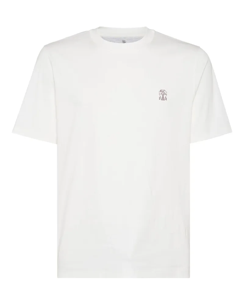 Brunello Cucinelli Pullover weiß White