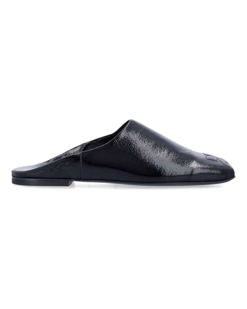 Courrèges Courrèges flache Schuhe schwarz Black