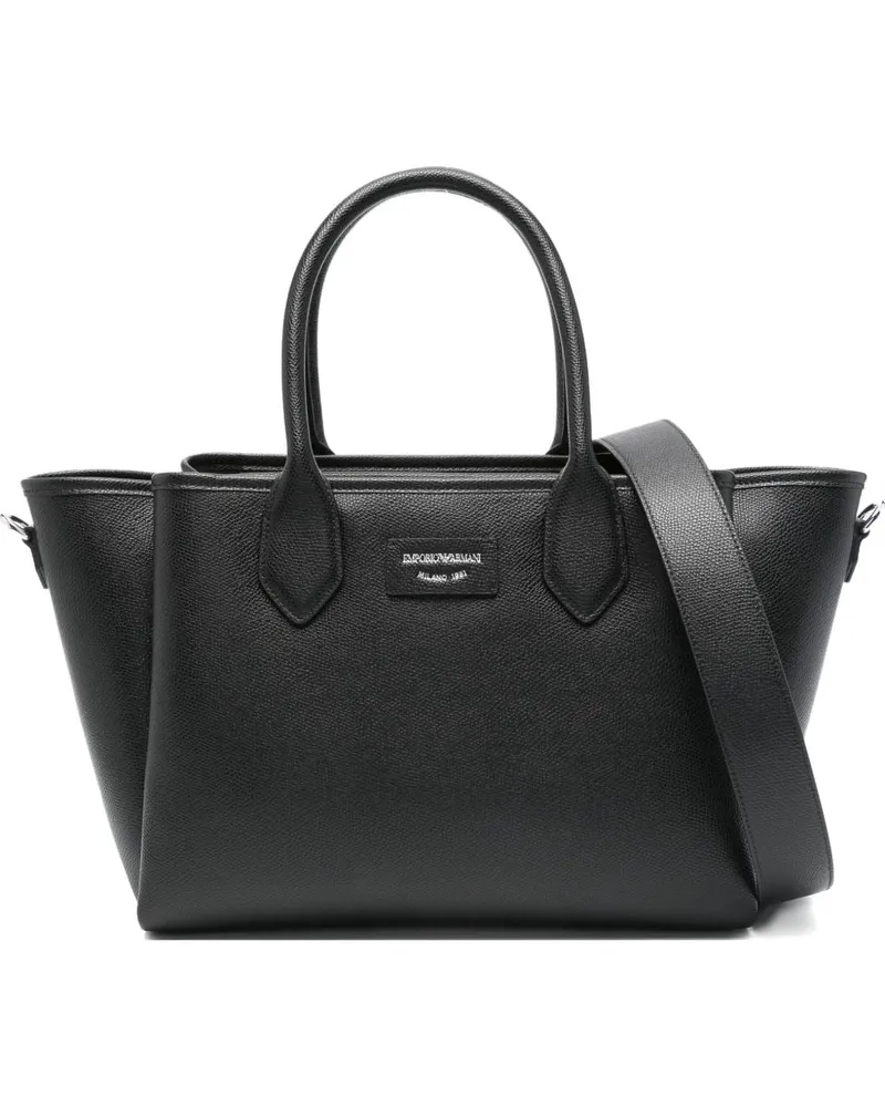 Emporio Armani Medium Tote -Tasche Black