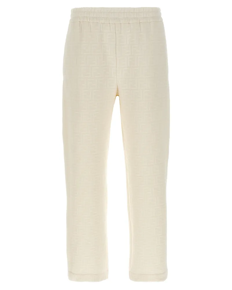 Fendi ff Monogramm Jogger White