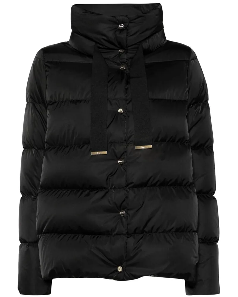 Herno kurze Daunenjacke Black