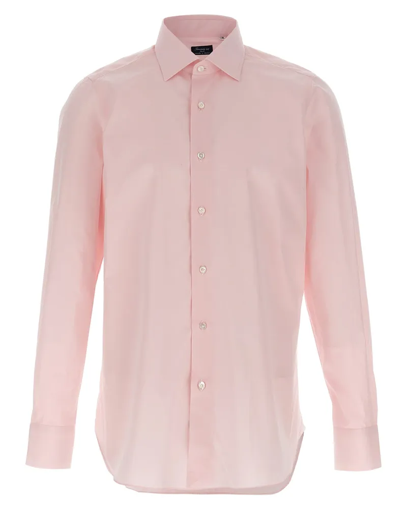 Finamore 1925 Napoli' Hemd Pink
