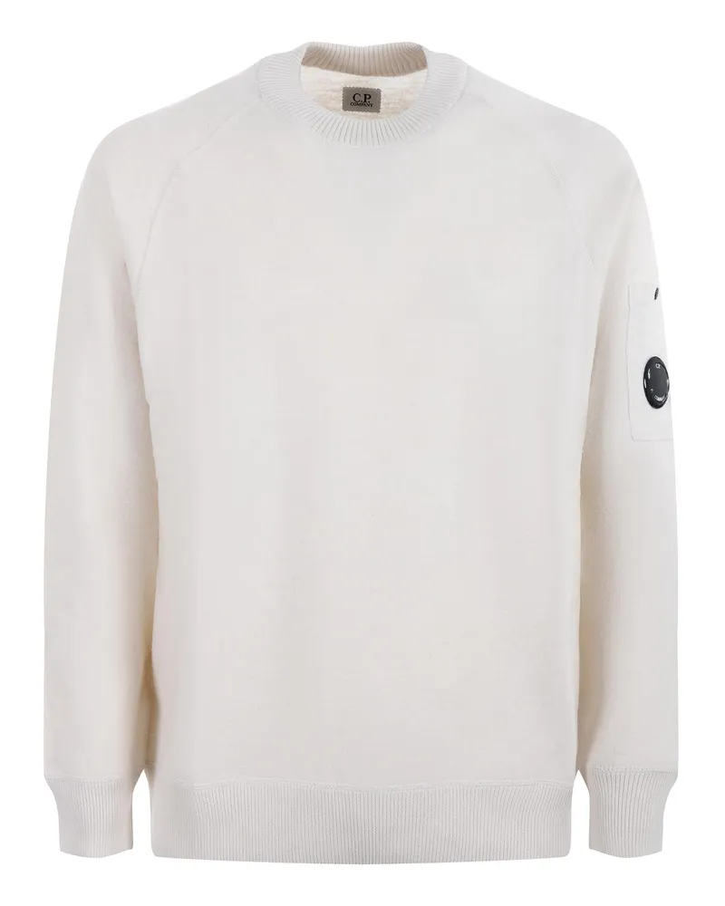 C.P. Company C.P. Firmenpullover Ivory