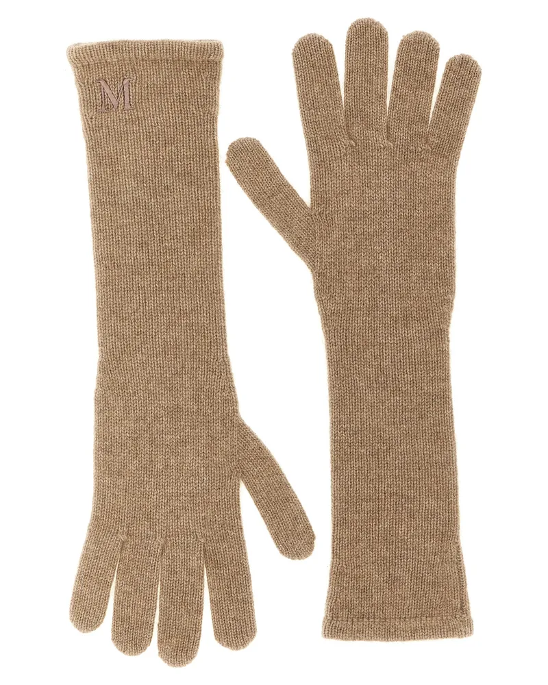 Max Mara Mmjock' Handschuhe Beige