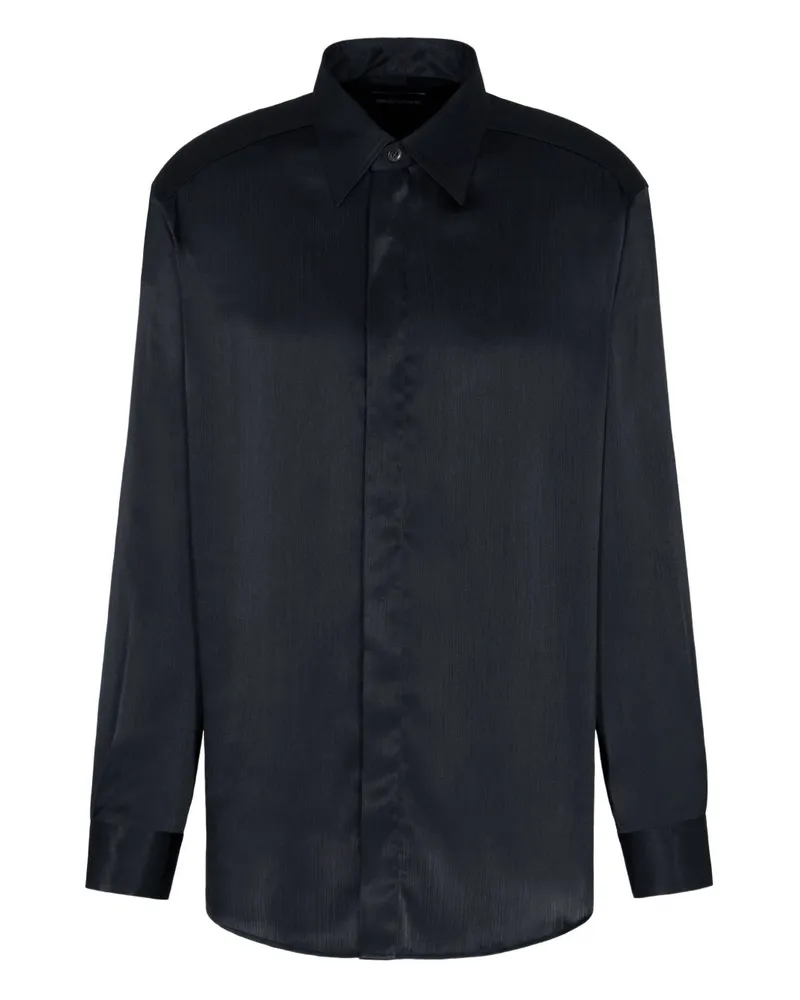 Emporio Armani Classic Shirt Black