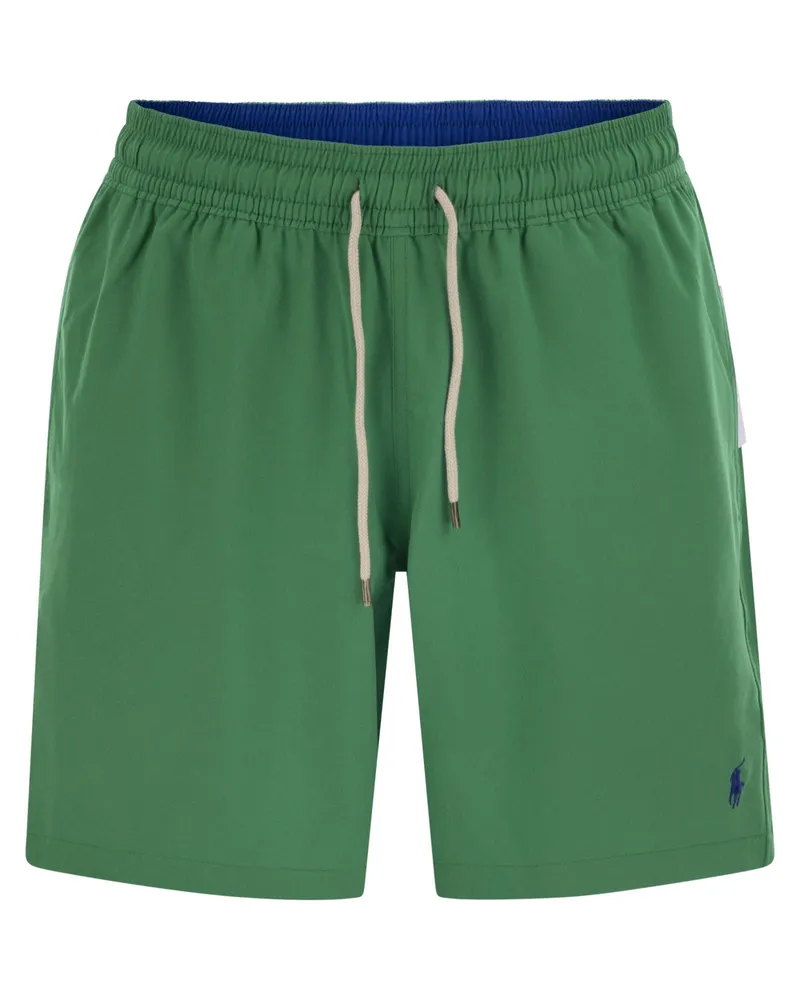 Ralph Lauren Traveler Classic 14,6 cm Strandboxer Green