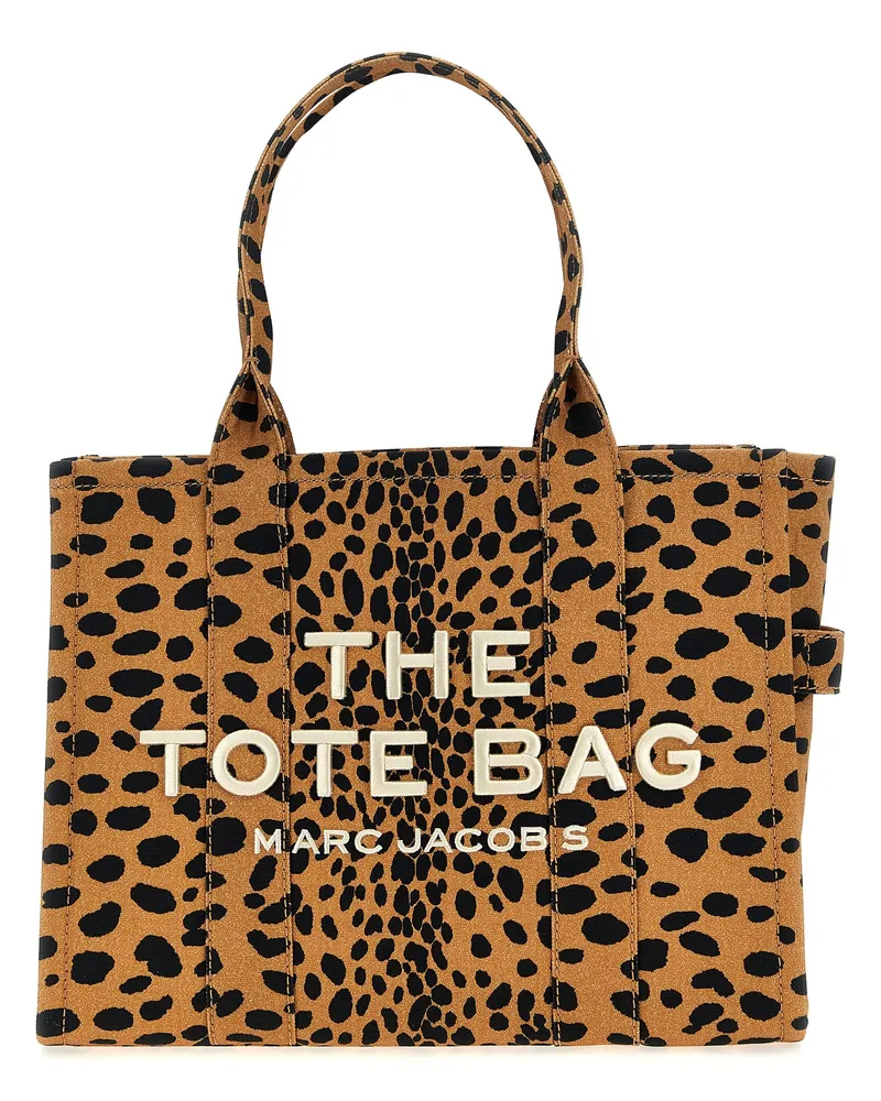 Marc Jacobs The Cheetah Canvas Large Tote' Einkaufstasche Multicolor