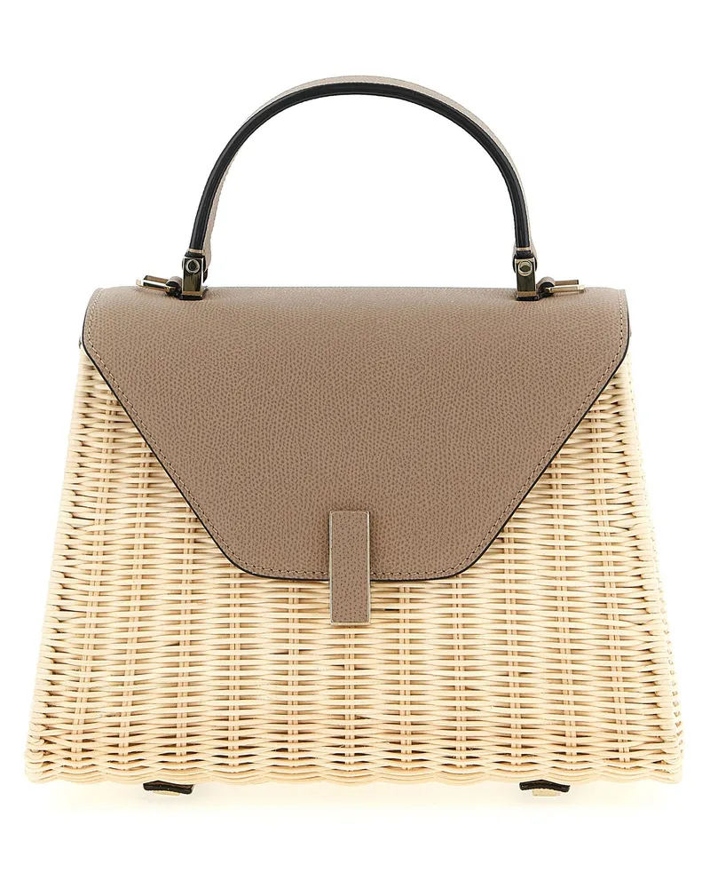 Valextra Iside Vimini' mittelgroße Handtasche Beige