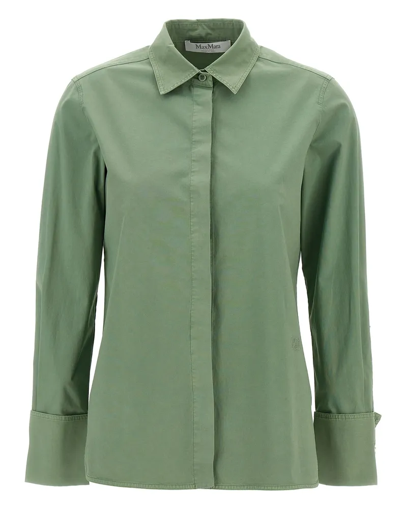 Max Mara Francia' Hemd Green