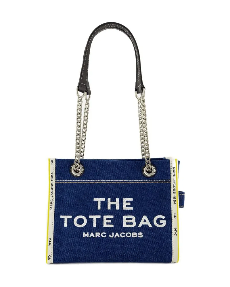 Marc Jacobs Die kleine Tasche  Baumwollschwarz Schwarz