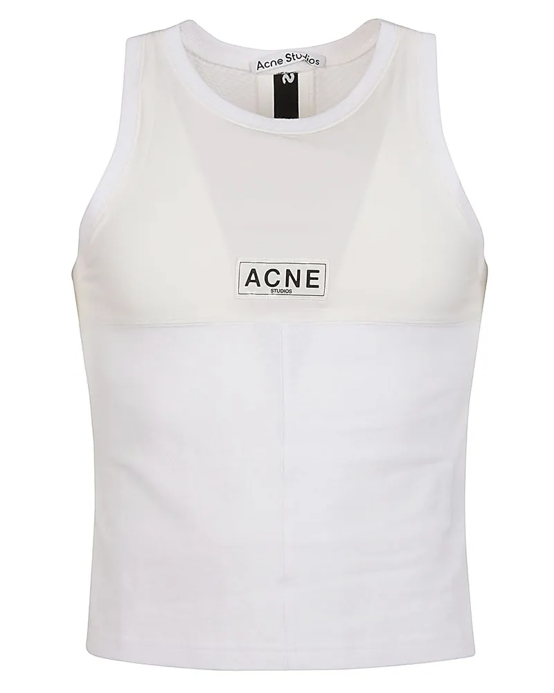 Acne Studios Logo -Tanktop White