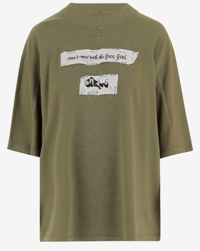 Dolce & Gabbana Cotton Jersey T -Shirt Green