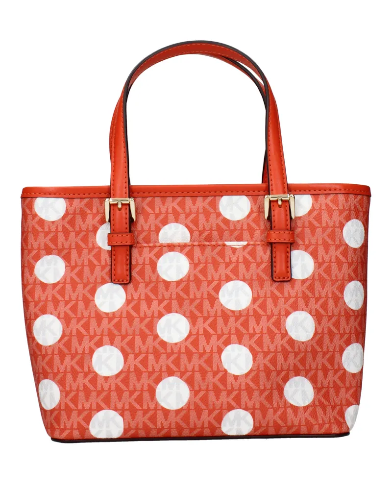 Michael Kors Damens Hosen und Taschen Stoff Orange/Ton -