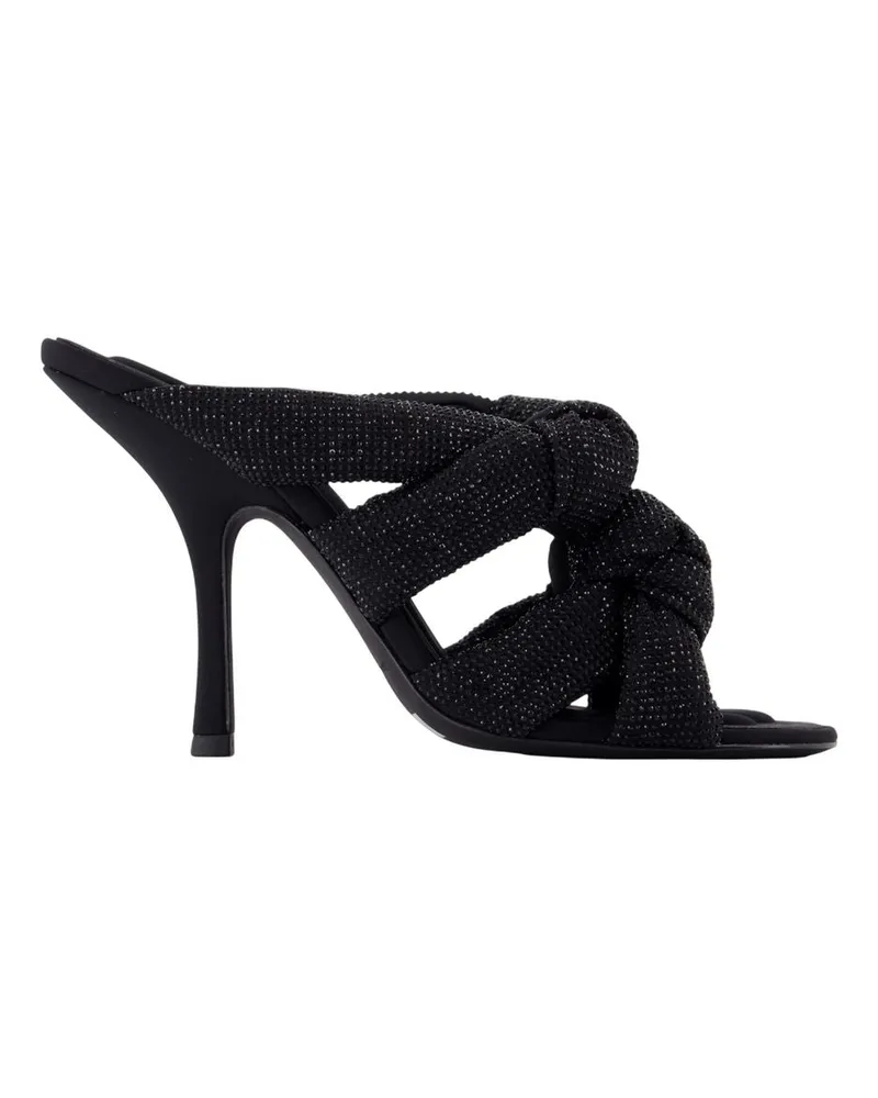 Alexander Wang Delvy 105mm Sandalen  Nylon Black Black
