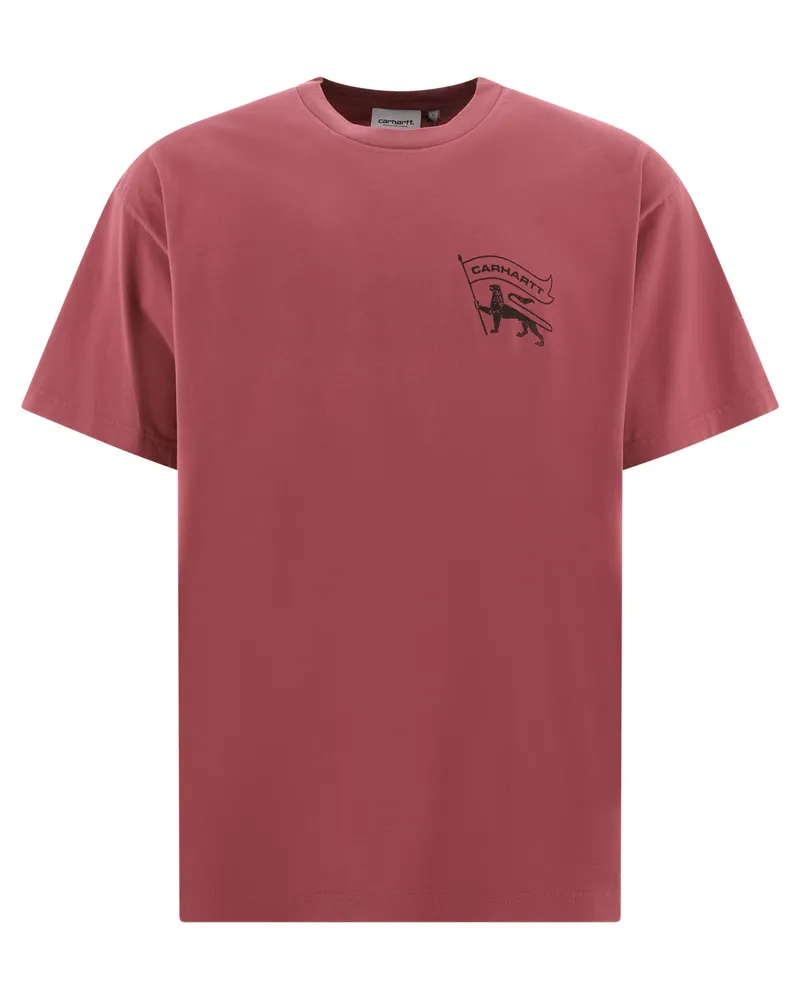 Carhartt WIP Stamp" T -Shirt Fuchsia