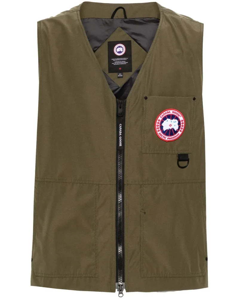 Canada Goose Canada Gans Canmore Down Weste Green