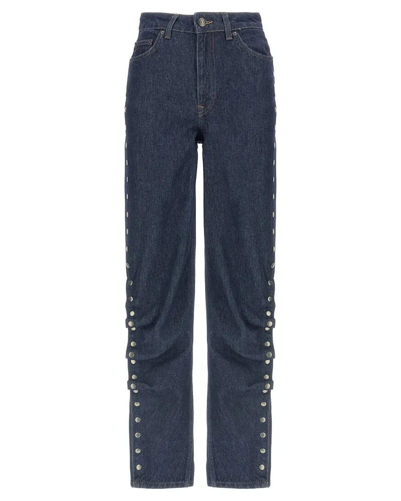 ROTATE Birger Christensen Drehen Sie die Jeans „Denim Buttoned“ von Birger Christensen Blue
