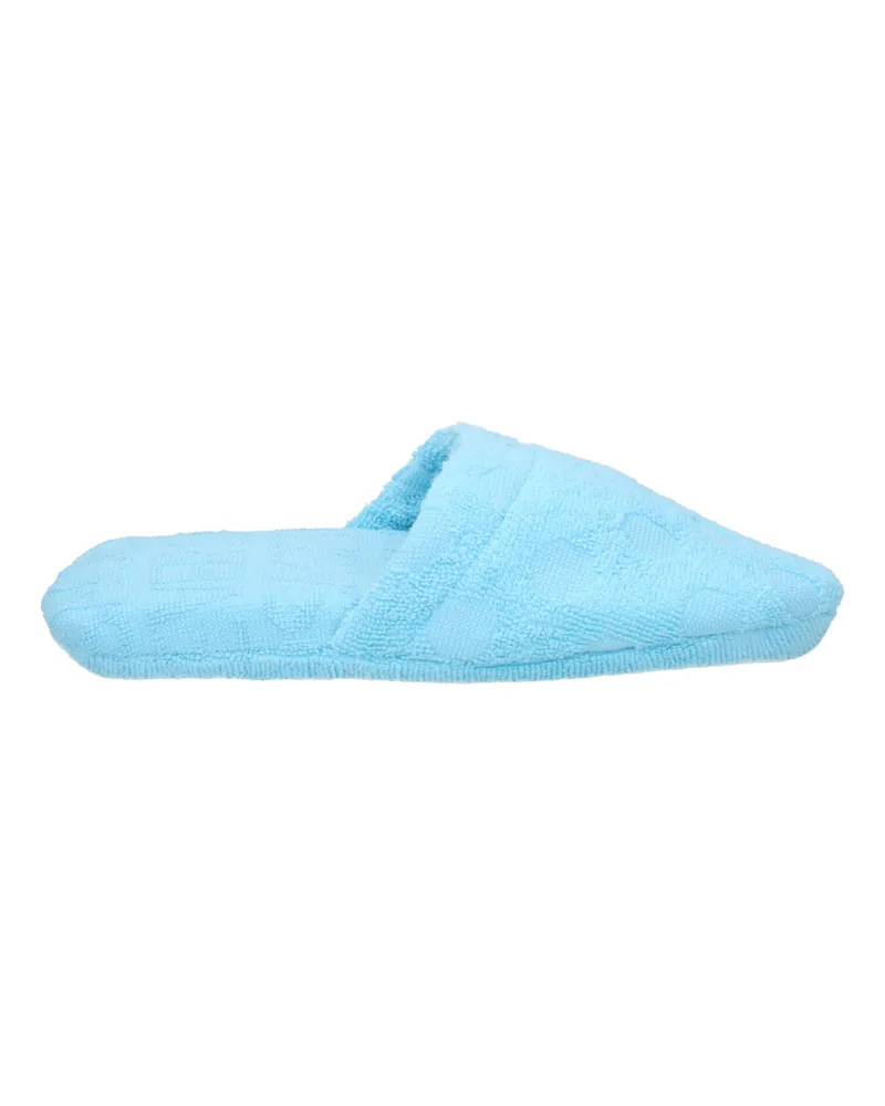 Versace Pantoffeln Frauen Baumwollhellblau -