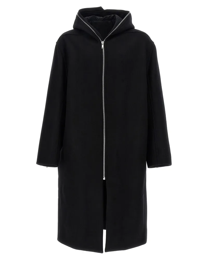 Rick Owens Gimp Mac“-Mantel Black