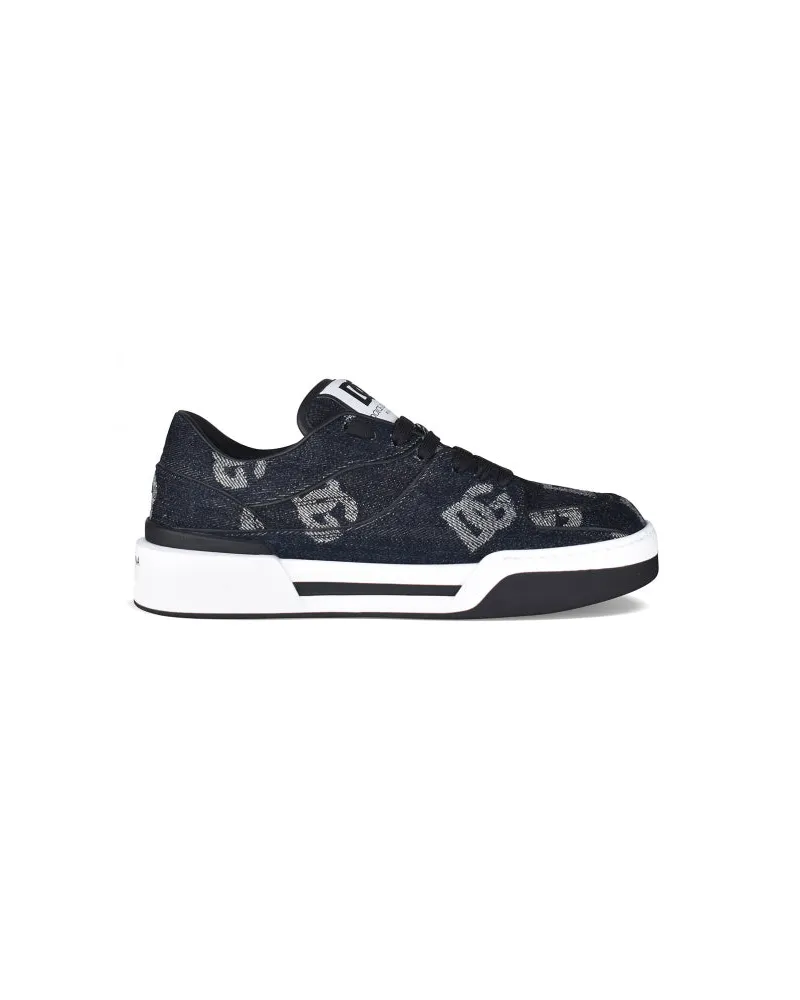 Dolce & Gabbana Neue Roma -Turnschuhe Blue