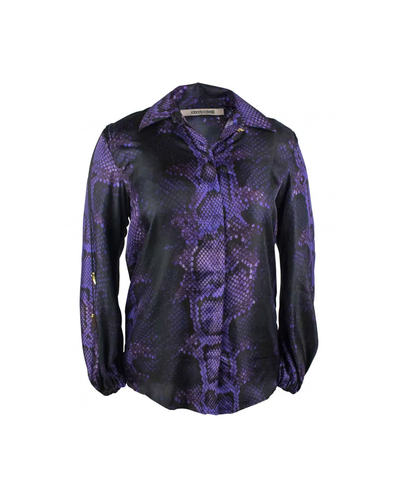 Roberto Cavalli Hemd Purple