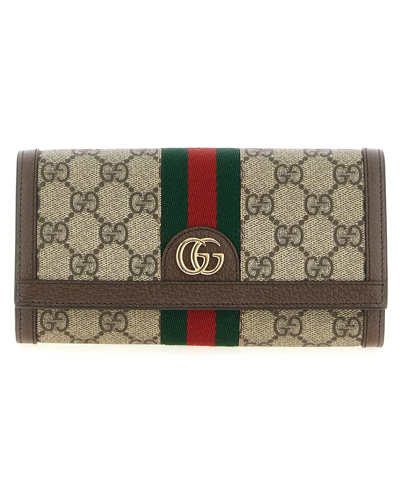 Gucci Ophidia“-Geldbörse mit Kette Multicolor
