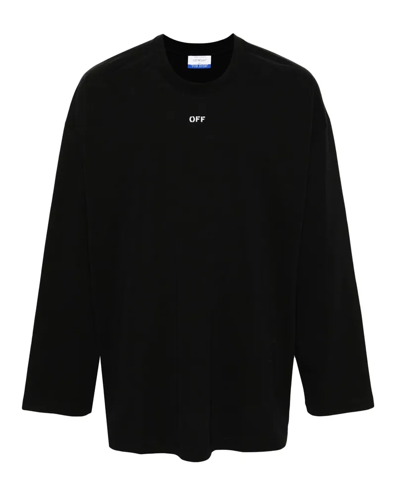 OFF-WHITE Off White Off Stamp T -Shirt Black
