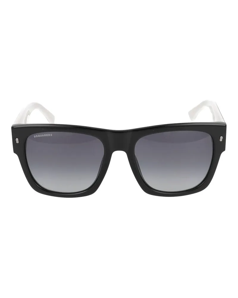 Dsquared2 Sonnenbrille  Ikon 0004/S 80 S Schwarz Weiß /19/145 80er