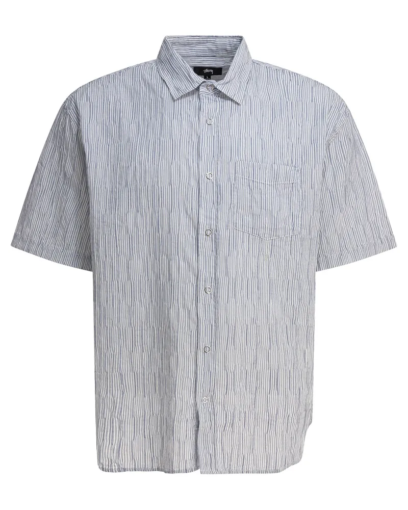 Stüssy Hemden Blue